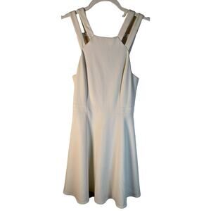 French Connection | Whisper Light Sleeveless Strappy Stretch Mini Dress White 2